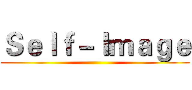 Ｓｅｌｆ－Ｉｍａｇｅ ()