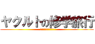 ヤクルトの修学旅行 (おばあちゃんありがとう)