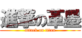 進撃の革墨 (attack on titan)