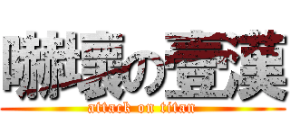 嚇壞の壹漢 (attack on titan)