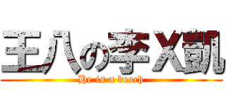 王八の李Ｘ凱 (He is a beach)