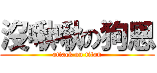 沒啾啾の狗恩 (attack on titan)
