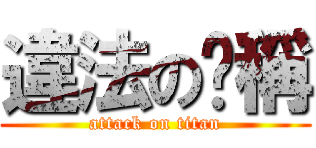 違法の暱稱 (attack on titan)