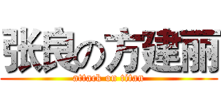 张良の方建丽 (attack on titan)