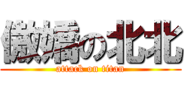 傲嬌の北北 (attack on titan)