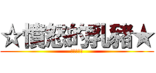 ☆憤怒的乳豬★ (反洗三豬俠)