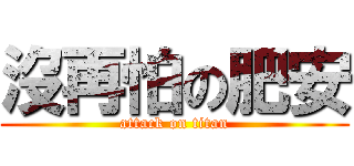 沒再怕の肥安 (attack on titan)