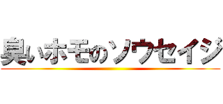 臭いホモのソウセイジ ()