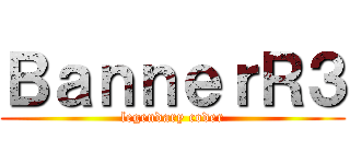 ＢａｎｎｅｒＲ３ (legendary coder)