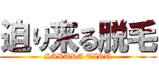迫り来る脱毛 (SAKURA TIRU)