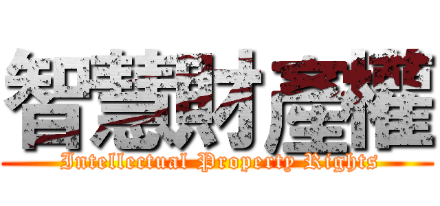 智慧財產權 ( Intellectual Property Rights)