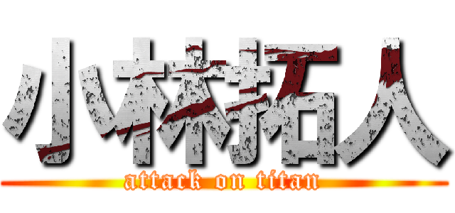 小林拓人 (attack on titan)