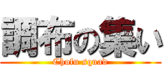 調布の集い (Chofu squad)