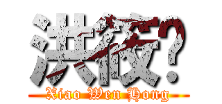 洪筱雯 (Xiao Wen Hong)