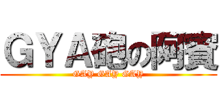 ＧＹＡ砲の阿賓 (GAY GAY GAY)