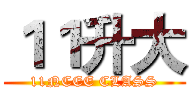 １１升大 (11NCEE CLASS)