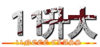 １１升大 (11NCEE CLASS)