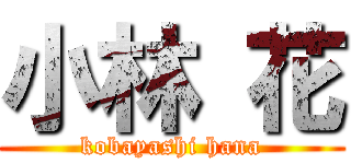 小林 花 (kobayashi hana)