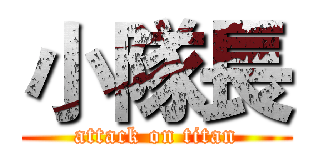 小隊長 (attack on titan)