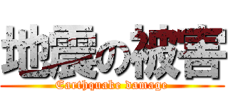 地震の被害 (Earthquake damage)