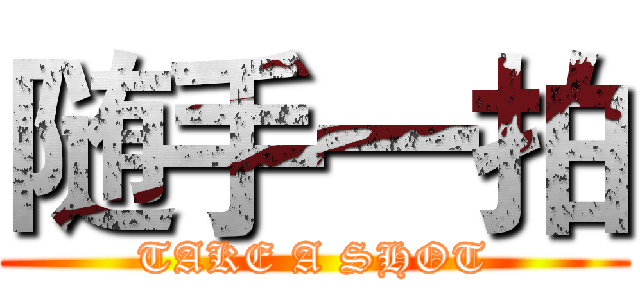 随手一拍 (TAKE A SHOT)