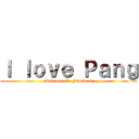 Ｉ ｌｏｖｅ Ｐａｎｇ (Welcome To Facebook)