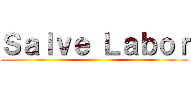 Ｓａｌｖｅ Ｌａｂｏｒ ()