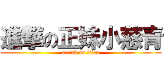 進撃の正妹小慈青 (attack on titan)
