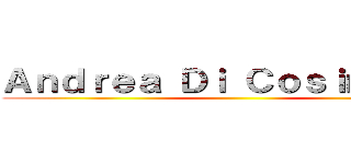 Ａｎｄｒｅａ Ｄｉ Ｃｏｓｉｍｏ ２Ｉ ()