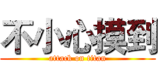 不小心摸到 (attack on titan)