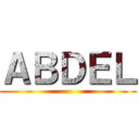 ＡＢＤＥＬ ()