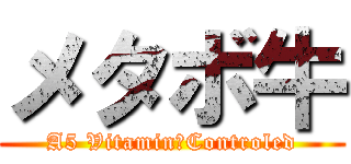 メタボ牛 (A5 Vitamin　Controled)