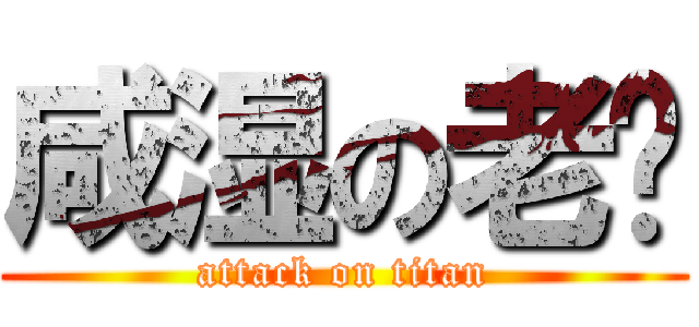 咸湿の老汉 (attack on titan)