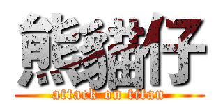 熊貓仔 (attack on titan)