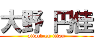 大野 円佳 (attack on titan)