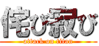 侘び寂び (attack on titan)