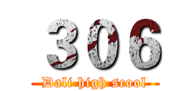 ３０６ (Dali high scool)