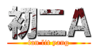 初二Ａ (tan lit yang)