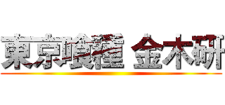 東京喰種 金木研 ()