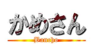 かめさん (Bancho)
