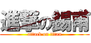 進撃の錫甫 (attack on titan)