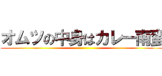 オムツの中身はカレー南蛮 ()