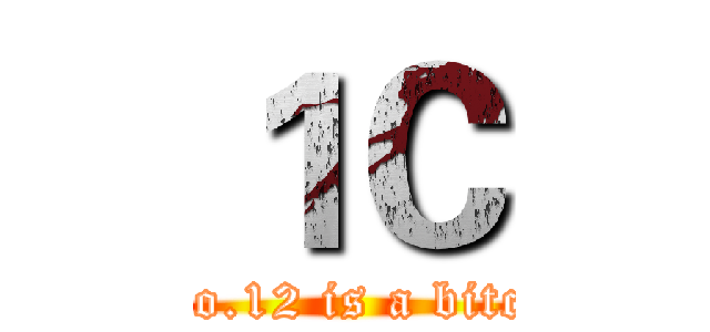 １Ｃ (No.12 is a bitch)