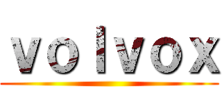 ｖｏｌｖｏｘ ()