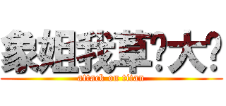 象姐我草你大爷 (attack on titan)