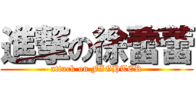 進撃の徐蕾蕾 (attack on FIGHTER)
