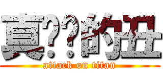 真拟马的丑 (attack on titan)