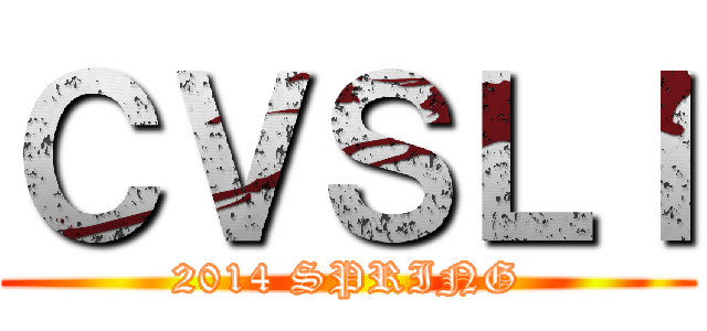 ＣＶＳＬＩ (2014 SPRING)