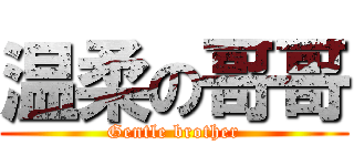 温柔の哥哥 (Gentle brother)