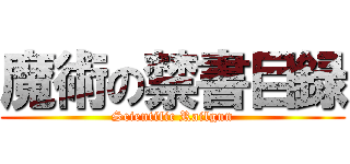 魔術の禁書目録 (Scientific Railgun)